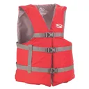 Stearns Universal Adult Classic PFD Life Vest, Red - Stearns