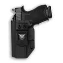 We The People Holsters PSA Dagger Compact Red Dot Cut IWB Left Handed Holster, Black - We The People Holsters