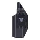 We The People Holsters Glock 17 / 22 (Gen1-4) / 31 / 47 MOS RDS IWB Left Handed Holster Red Dot Cut, Black - We The People Holsters
