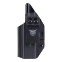 We The People Holsters Glock 19 / 19X / 45 / 23 (Gen1-4) / 32 / 44 MOS RDS IWB Left Handed Holster Red Dot Cut, Black - We The People Holsters