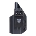 We The People Holsters Glock 26 / 27 / 28 / 33 MOS RDS IWB Left Handed Holster Red Dot Cut, Black - We The People Holsters