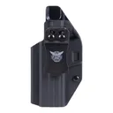 We The People Holsters Smith & Wesson M&P / M2.0 4.25" & 4" COMPACT 9/40 w/ Man Safety Pro RDS IWB Left Handed Holster, Black - We The People Holsters