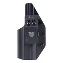 We The People Holsters Smith & Wesson M&P Shield Plus 9/40 / M2.0 4" / Pro IWB Left Handed Holster Red Dot Cut, Black - We The People Holsters