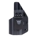 We The People Holsters Smith & Wesson Shield 3.1" 9/40 IWB Left Handed Holster Red Dot Cut, Black - We The People Holsters