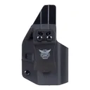 We The People Holsters Smith & Wesson Shield 3.1" 9/40 IWB Right Handed Holster Red Dot Cut, Black - We The People Holsters