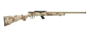 Savage Arms Mark II FV-SR .22 LR 20" 10rd Bolt Action Rifle, Desert - 28742 - Savage Arms
