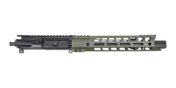 PSA 10.5" 5.56 NATO 11" LSA Grunt Hex M-LOK Upper Without BCG or CH; Sniper Green - Palmetto State Armory