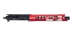 PSA AR-15 10.5" 5.56 NATO 1/7 Nitride LSA 11"  Hex Ravage No CH or BCG, Red - Palmetto State Armory