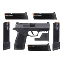 Sig Sauer P365, TACPRO 3.7" 9mm (3)17rd/(2)21rd Pistol, Gray/Black w/ Savior Bag - 365XCA-9-GYXR3-TACPRO - Sig Sauer