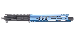 PSA AR-15 10.5" 5.56 NATO 1/7 Nitride LSA 11"  Hex Ravage No CH or BCG, Blue - Palmetto State Armory