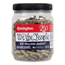 Remington We The People .22LR Yellow Jacket Ammo Jug, 250Rds - Remington