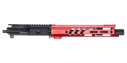 PSA AR-15 10.5" 5.56 NATO 1/7 Nitride LSA 11" Ravage No CH or BCG, Red - Palmetto State Armory
