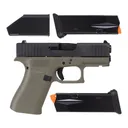 GLOCK 43X G43X FR HGA 9MM 3.6 IN BBL FS 5LB BFG 2 15RD MAGS - Glock