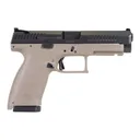 CZ P-10 SC Optic Ready 9mm 17rd Semi-Auto Pistol - FDE - 91585 - CZ-USA