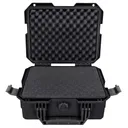 EYLAR 13.8" Stacker Series Compact Hard Gear Case with Foam, Black - Eylar