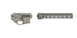 Sabre-IC Builder Set - 13" QDSM V2 Rail, Moss Green - Sabre