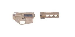 Sabre-15 Enhanced Builder Set - 6.75" QDSM V2 Rail, FDE - Sabre