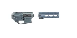 Sabre-15 Enhanced Builder Set - 6.75" QDSM V2 Rail, Blue Titanium - Sabre