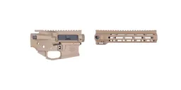 Sabre-15 Enhanced Builder Set - 9.75" QDSM V2 Rail, FDE - Sabre