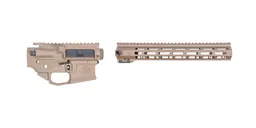 Sabre-15 Enhanced Builder Set - 13" QDSM V2 Rail, FDE - Sabre