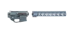 Sabre-15 Enhanced Builder Set - 13" QDSM V2 Rail, Blue Titanium - Sabre