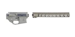 Sabre-15 Enhanced Builder Set - 15" QDSM V2 Rail, Moss Green - Sabre