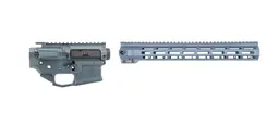 Sabre-15 Enhanced Builder Set - 15" QDSM V2 Rail, Blue Titanium - Sabre