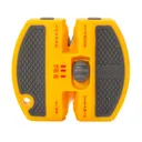 Smith's Sharpeners Two-Step Knife Sharpener, Yellow - Smiths