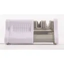 Smith's Sharpeners Slide Sharp 4 Slot Sharpener, White - Smiths