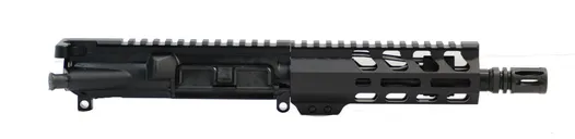 PSA 7" Nitride 5.56 1/7 6" Lightweight M-Lok Upper - With BCG & Charging Handle - 5165447572 - Palmetto State Armory