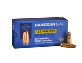 PPU USA 7.63 Mauser 85 gr FMJ 50rds - Prvi Partizan