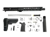 PSA 10.5" Carbine-Length 5.56 NATO 1/7 Nitride 12" Slant M-Lok MOE EPT SBA3 Pistol Kit - 5165448877 - Palmetto State Armory