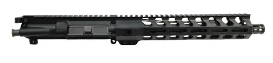 PSA 10.5" 5.56 NATO 1/7 Nitride 10.5" Lightweight M-Lok Upper - With BCG & CH - 5165449682 - Palmetto State Armory
