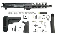 PSA 8.5" 300AAC Blackout Nitride 7" Lightweight M-Lok MOE EPT SBA3 Pistol Kit - 5165449761 - Palmetto State Armory
