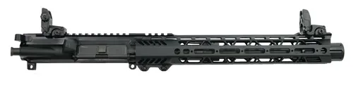 PSA 10.5" Pistol-Length 300AAC 12" Lightweight M-Lok Slant Upper - With BCG, CH, & MBUS Sight Set - 5165449836 - Palmetto State Armory