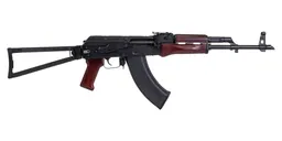 PSA AK-47 GF3 Forged Triangle Side Folding Rifle, Redwood - Palmetto State Armory