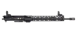 PSA 16" Mid-Length Pencil 5.56 NATO 1:7 Nitride 13.5" Lightweight M-lok Upper with NiB BCG, CH, & MBUS Sight Set - Palmetto State Armory