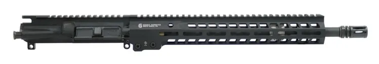 PSA 14.7" Mid-Length CHF 5.56 NATO 1:7 Geissele 13" MK14 M-Lok Upper - No BCG or CH - Pinned & Welded - Palmetto State Armory