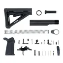 PSA AR15 MOE Lower Build Kit W/PSA Custom Single Stage FCG, Black - Palmetto State Armory