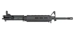 PSA 16" Mid-Length 5.56 NATO 1/7 Nitride MOE Upper With BCG, CH, & MBUS Rear Sight, Black - Palmetto State Armory