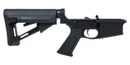 PSA Gen3 PA10 Complete STR 2-Stage .308 Lower With Over Molded Grip - Palmetto State Armory
