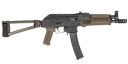 PSA AK-V 9mm Classic  Triangle Folding Pistol, ODG - 5165491647 - Palmetto State Armory