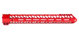 Timber Creek Ultralight Enforcer 15" MLOK Handguard, Anodized Red - UL E15 HG RED - Timber Creek Outdoors