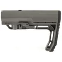 MFT Battlelink Minimalist Mil-Spec Stock, Grey - BMSMIL-GY - Mission First Tactical