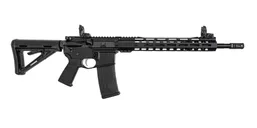 PSA AR-15 16" Mid-Length 5.56 NATO 1/7 Nitride 13.5" Lightweight M-Lok MOE EPT Rifle w/MBUS Sight Set - Palmetto State Armory