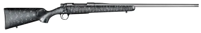 Christensen Arms Mesa 300 Win Mag 24" 3rd Bolt Action Rifle w/ Threaded Barrel, Black/Gray Webbing - CA10280-214411 - Christensen Arms