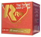 RIO Top Target 410 Gauge 2-1/2" 7-1/2 Shot 1/2 oz Shotshell, 25/Box - RC3675 - Rio Ammo