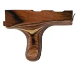 PSA AK Nutmeg Wood Reverse Dong Lower Handguard - Palmetto State Armory