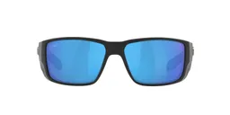 Costa Blackfin Pro Blue Mirror 580G Sunglasses, Black - Costa Del Mar
