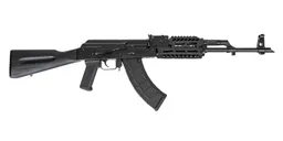 PSA AK-47 GF3 Classic Polymer Rifle with JL Billet Rail, Black - Palmetto State Armory